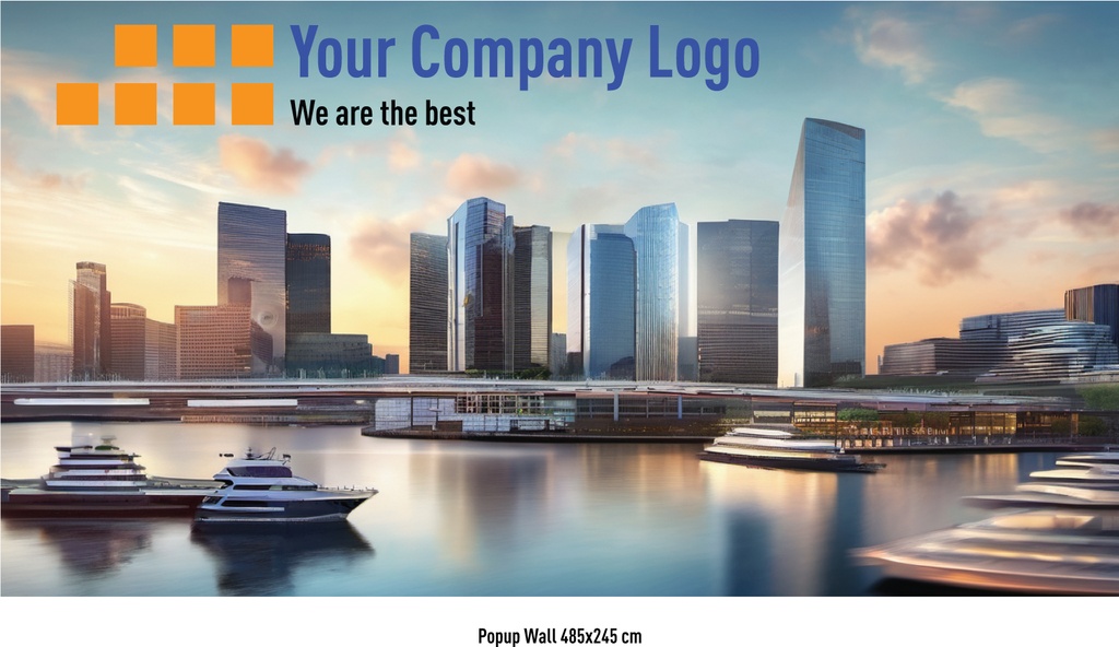 Popup Wall 485x245 cm